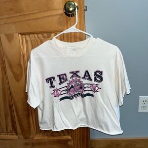 Texas Cropped Tshirt